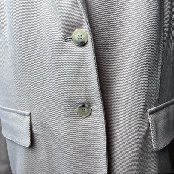 NWT! LAFAYETTE 148 casual cotton two button BLAZER 12 - Picture 7 of 9